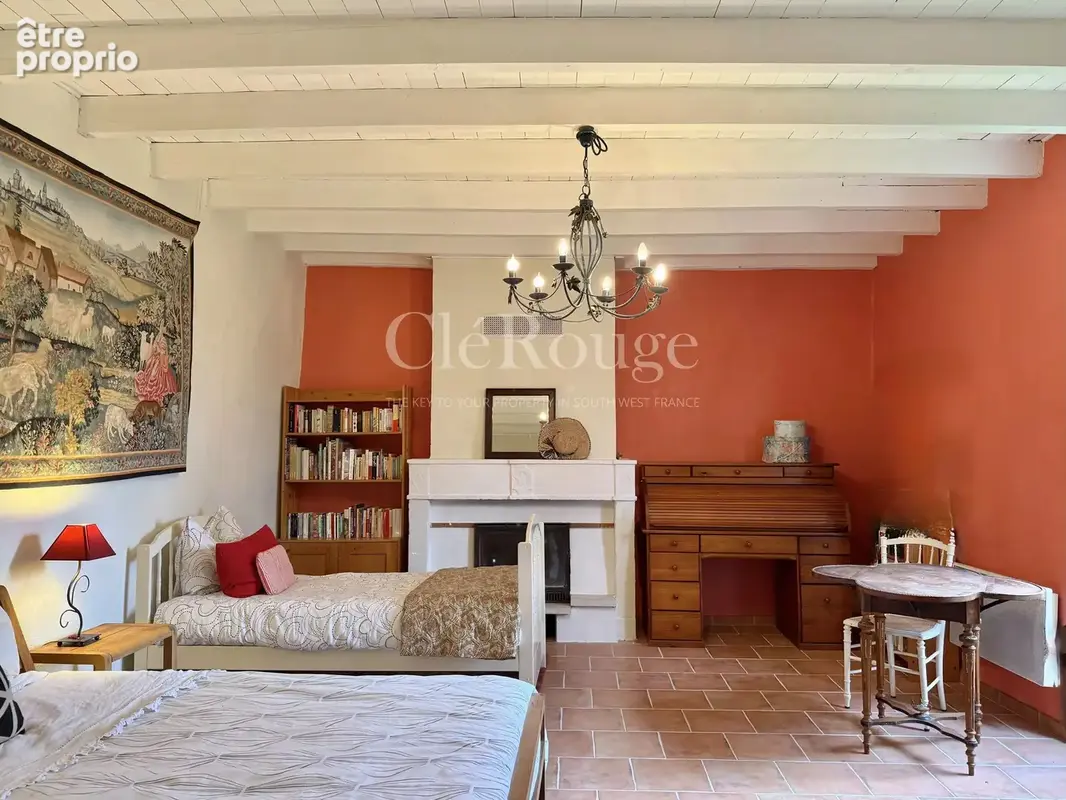 Proche de Monségur - Maison de campagne familiale, grange attenante. - photo 3