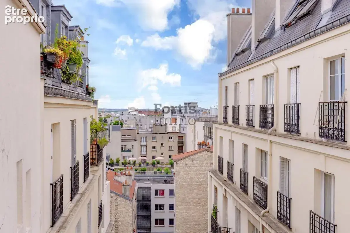 Paris 20 - gambetta - 4p etage eleve balcon vue degagee - photo 16