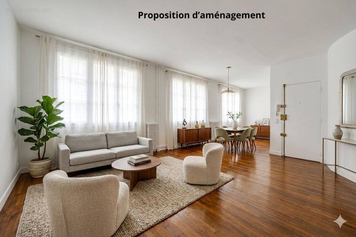 Appartement à ISSY-LES-MOULINEAUX