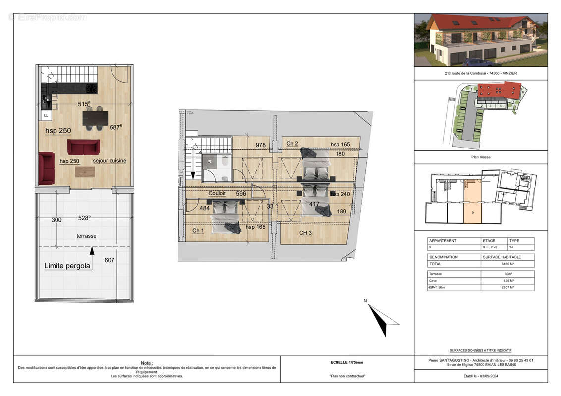 Appartement à VINZIER