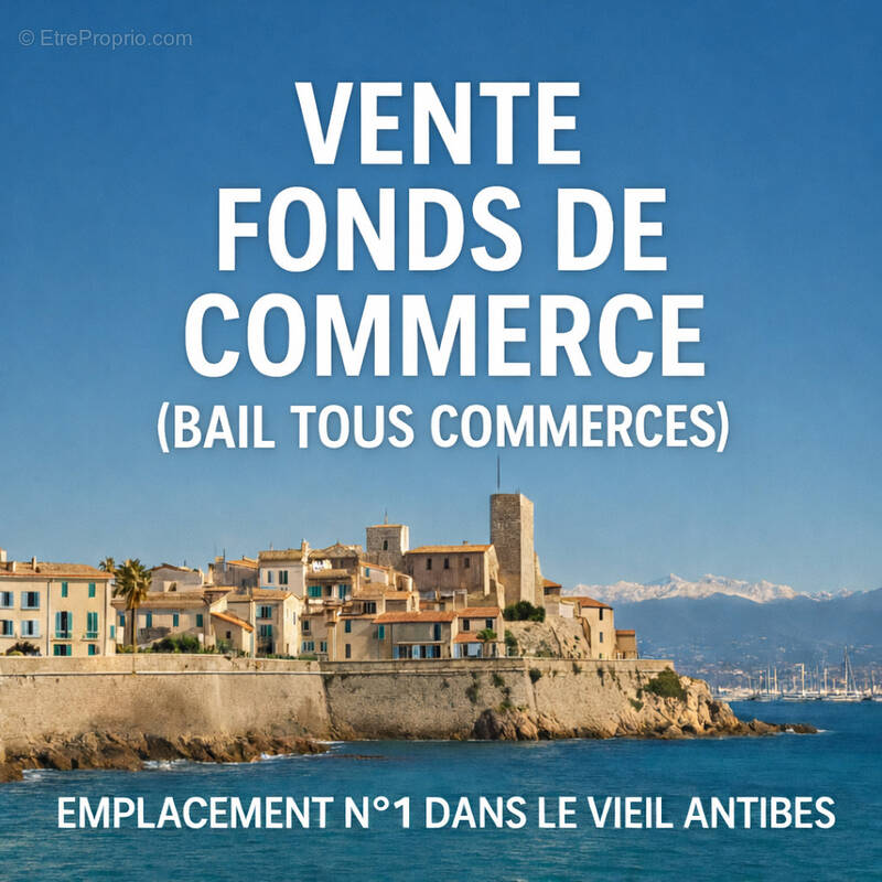 Commerce à ANTIBES
