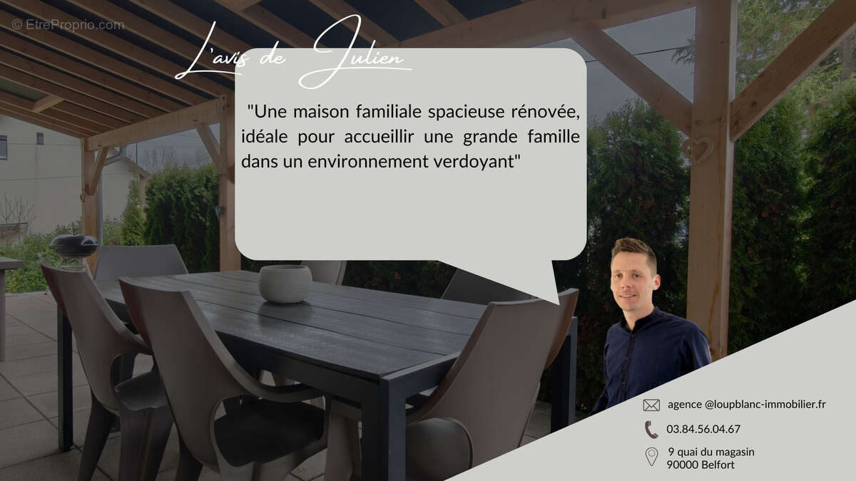 Maison à GRANDVILLARS