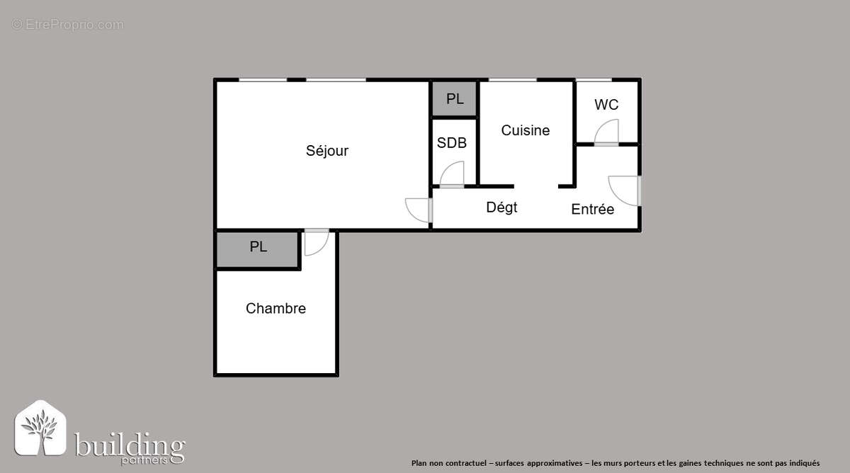 Levallois-Perret Planchette - Appartement 2 pièces 39,32 m² - photo 2