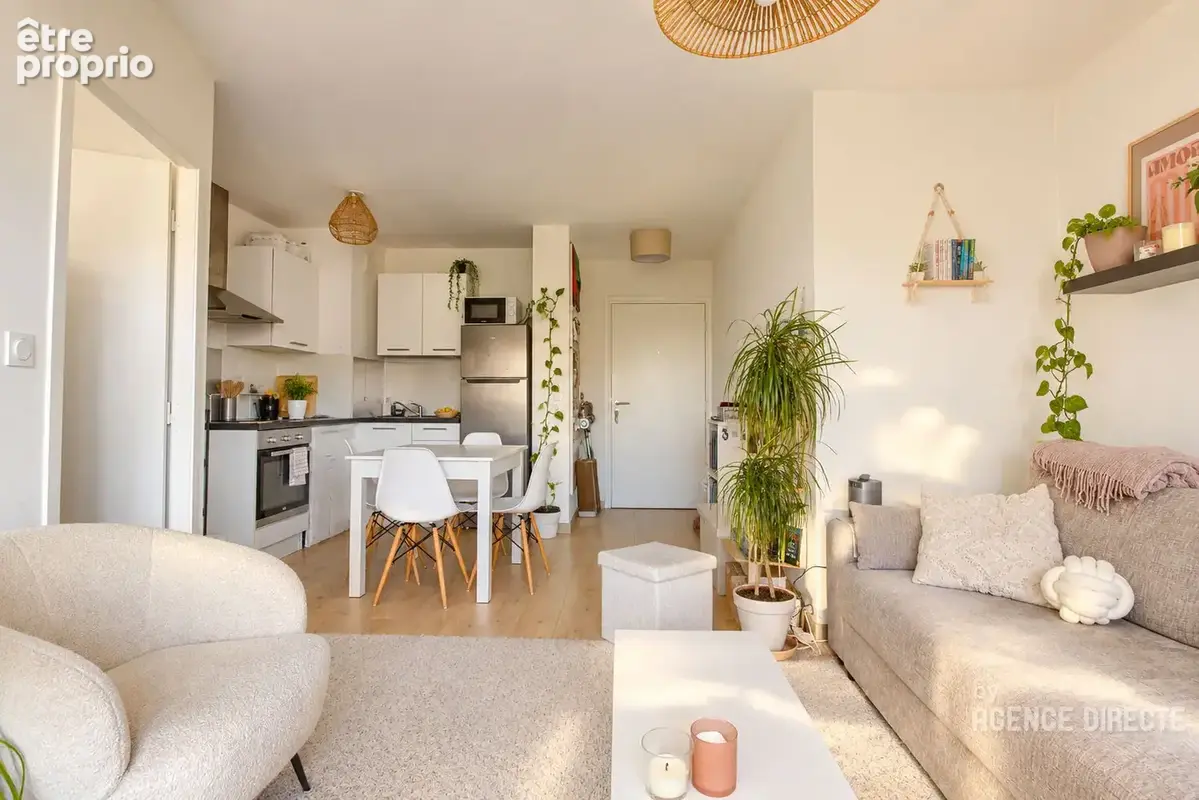 Appartement Rennes 2 pièce(s) 40.5 m2+ Parking - photo 3
