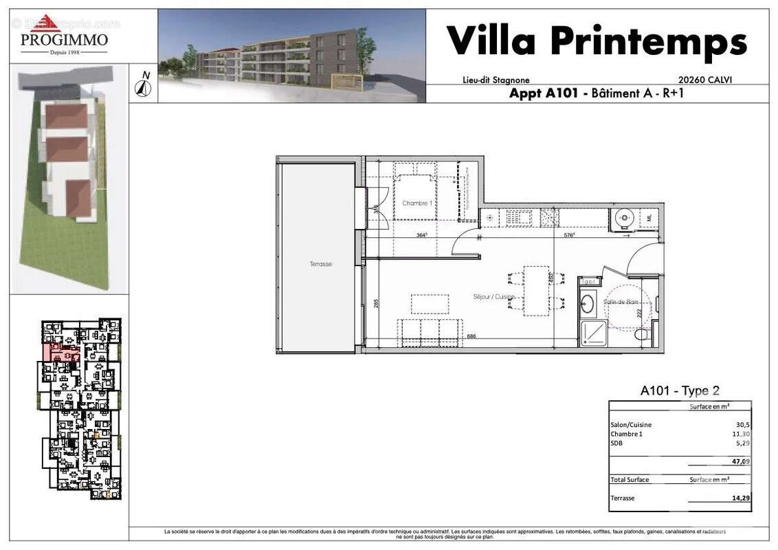 Appartement à CALVI