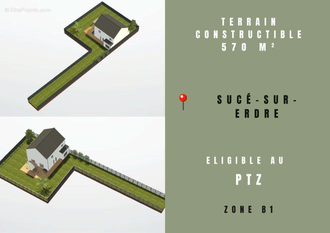 Terrain à SUCE-SUR-ERDRE