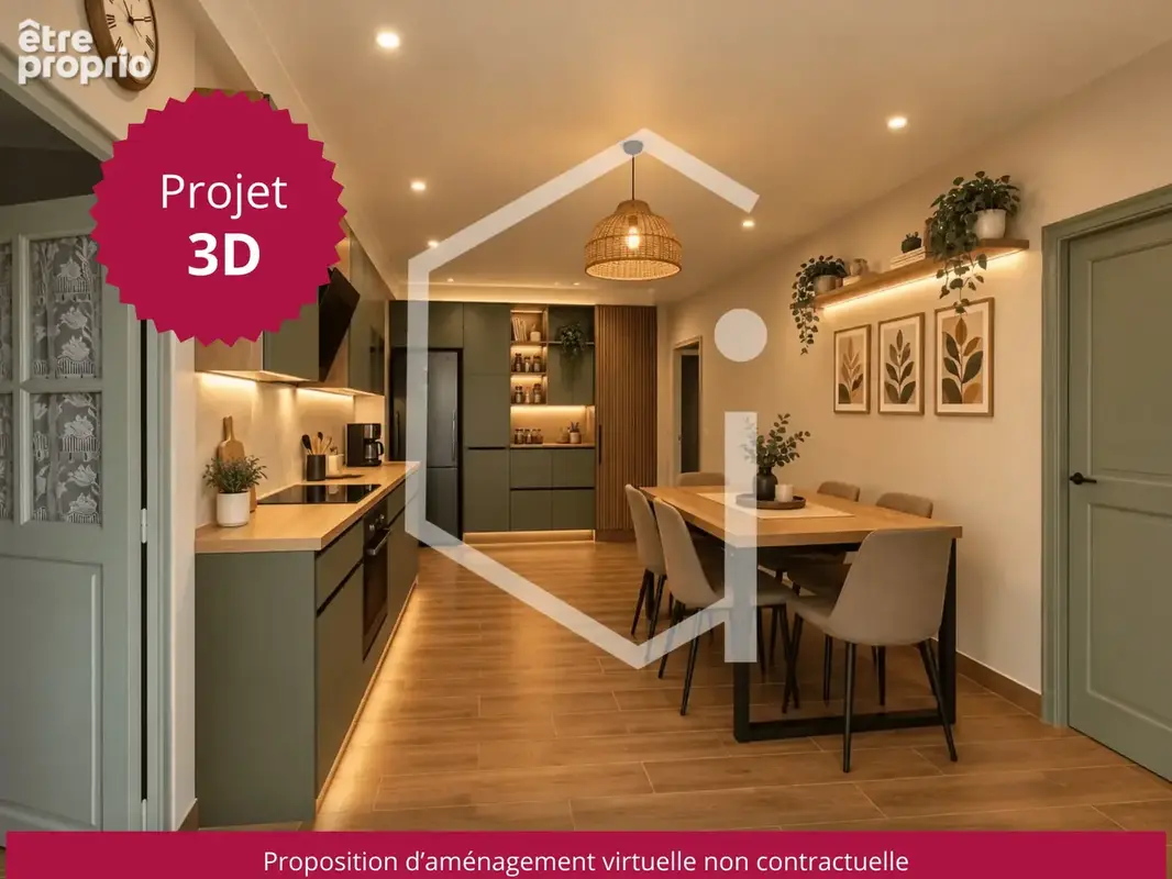 Sury-en-Vaux   Maison 97 m2 à rénover avec grange, écurie et terrain constructible - photo 3