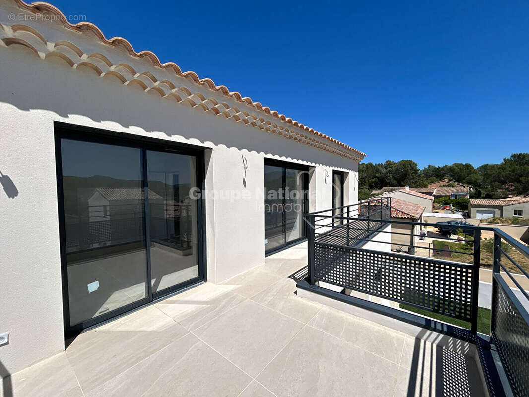 Maison d'architecte contemporaine 4 chambres avec piscine et vues Mont Ventoux - Vaison La Romaine - photo 17