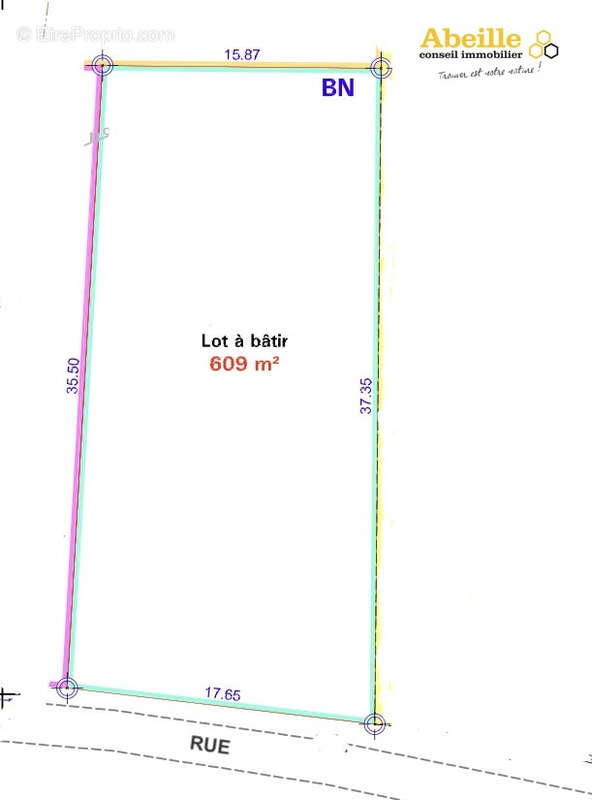 Terrain à SAINT-MAURICE-MONTCOURONNE