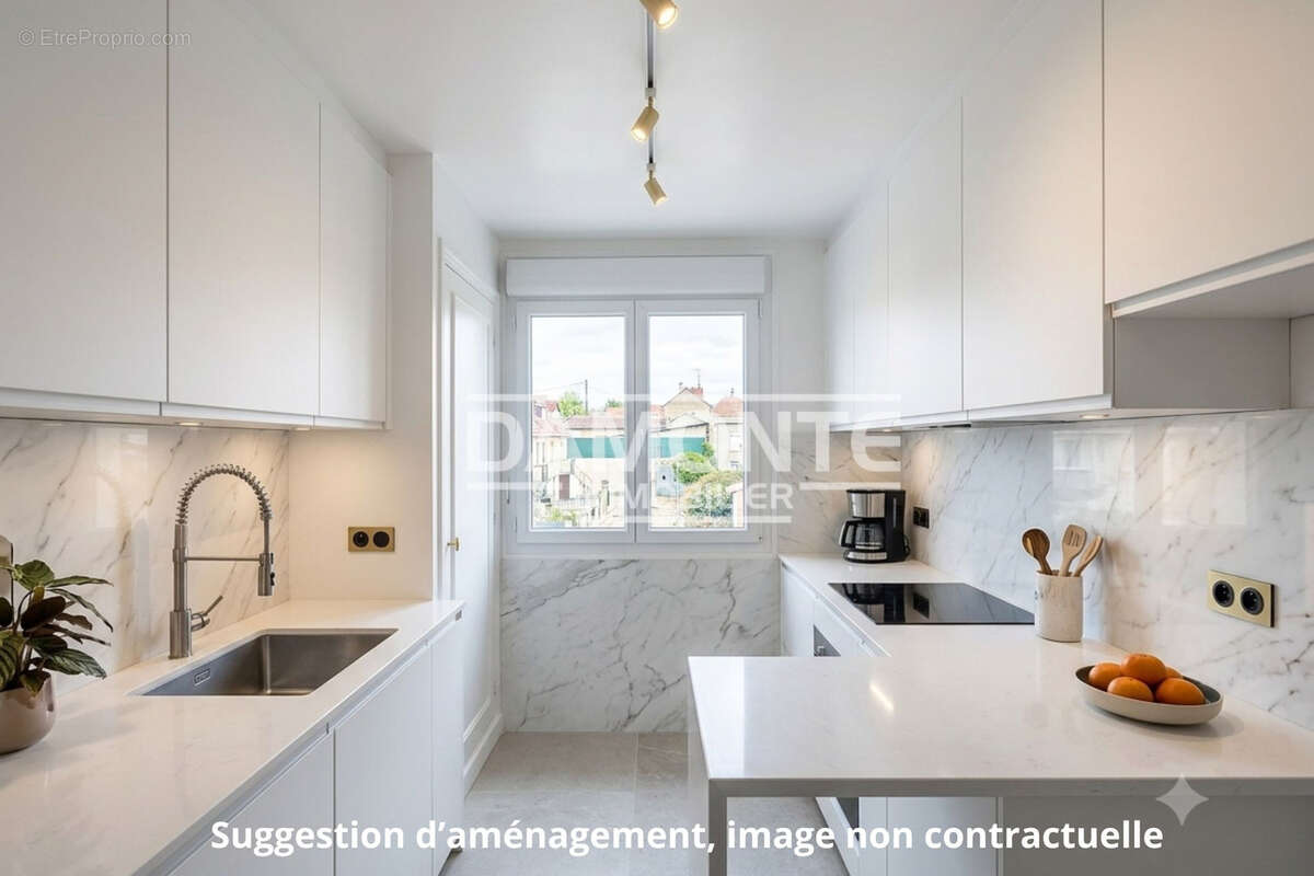 Appartement T4 - secteur calme - photo 3