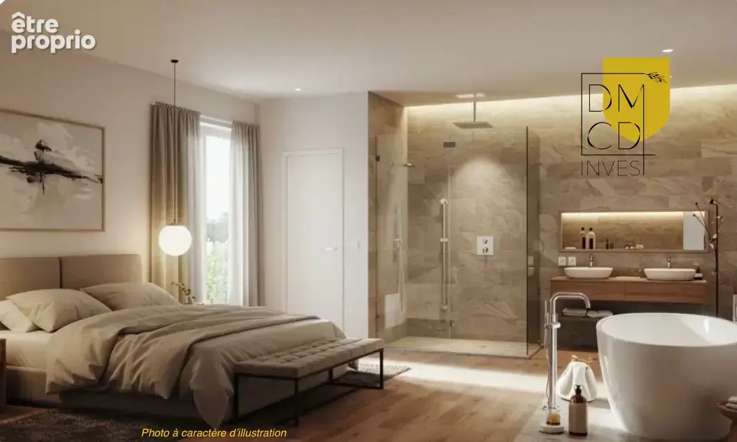 T4 'comme une villa sur les toits' vue mer lisière 8ème - photo 5