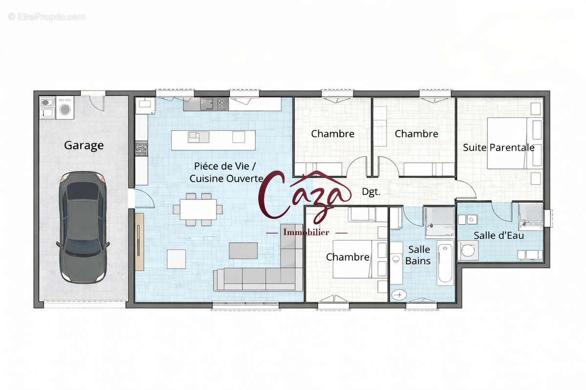 Terrain à SAINT-CAPRAIS-DE-BORDEAUX