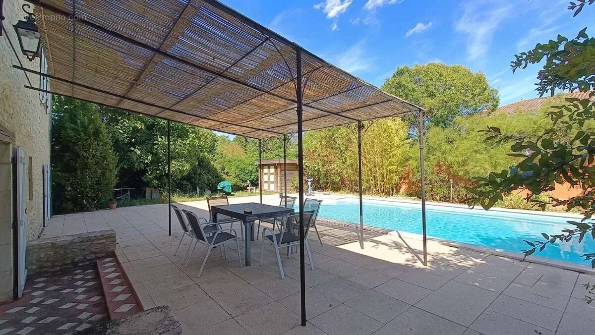 Belle maison en pierre avec piscine villiers - photo 2
