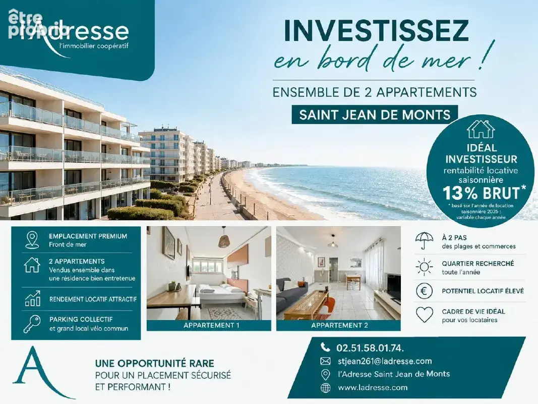 Appartement à SAINT-JEAN-DE-MONTS