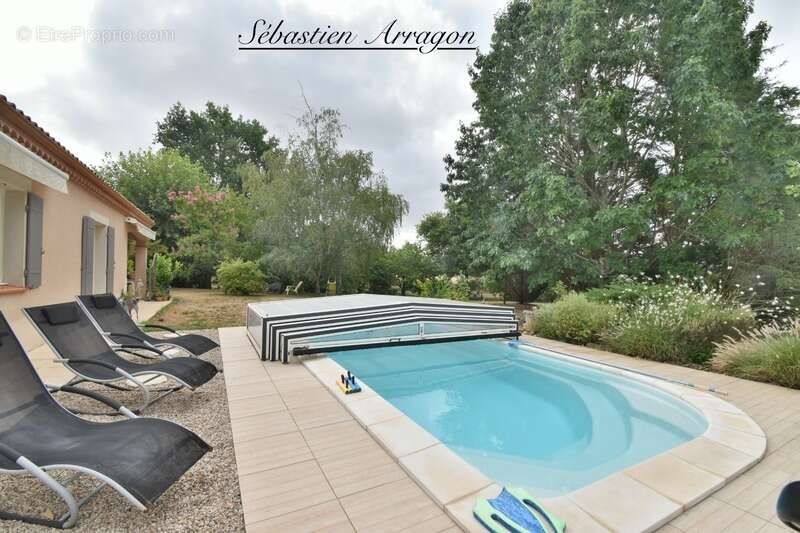 Entre Villeneuve-sur-Lot (47) et Saint-Sylvestre-sur-Lot – Belle maison de plain-pied avec piscine sur 3 800 m² - photo 2