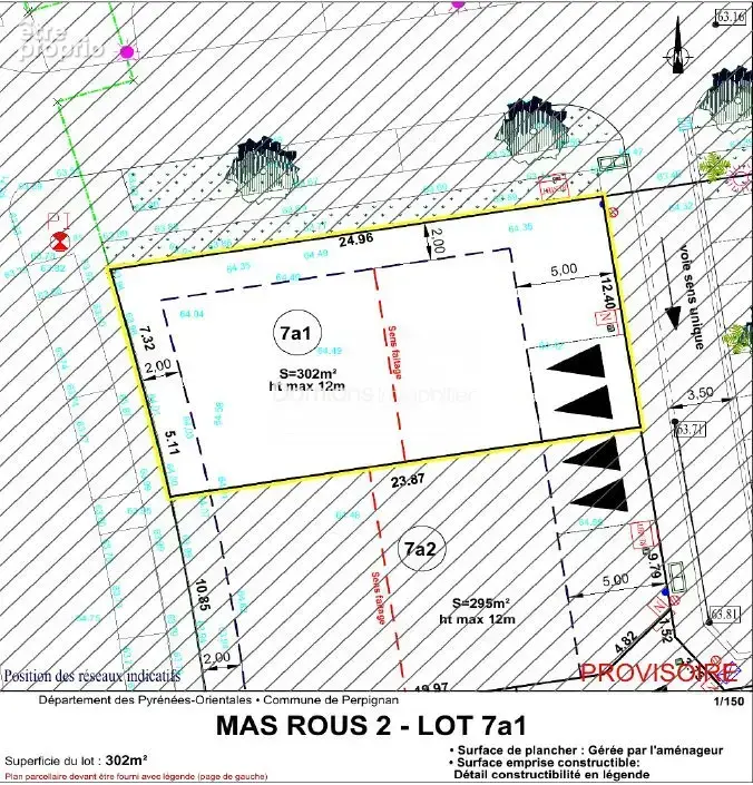 Terrain 302 m² à vendre à Perpignan (66100) - photo 3
