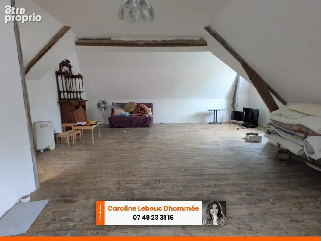 Demeure de charme XIXe (155 m² + 42 m² de combles), carreaux de ciment, parquets point de Hongrie et jardin plein Sud — Bellême - photo 10