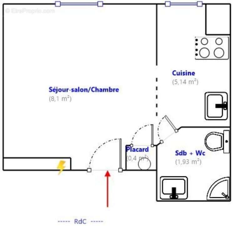 Appartement 15 m² à Marseille-4e  - photo 7