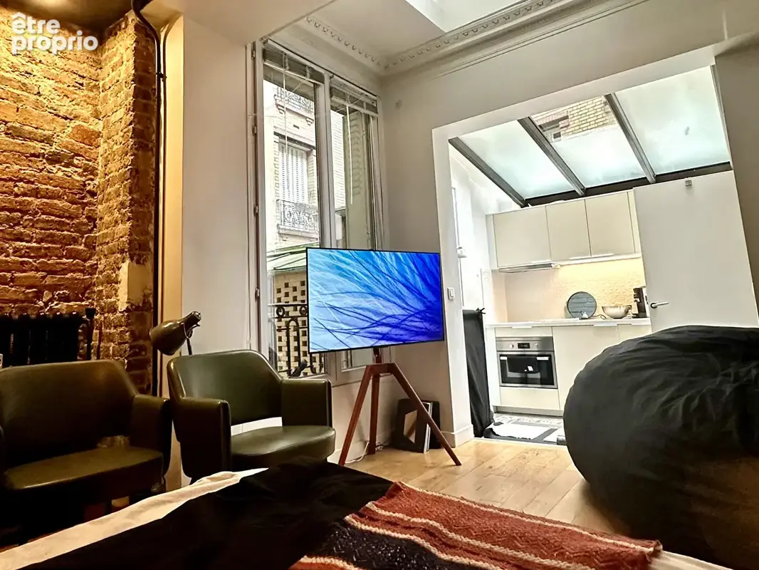 Studio 23.81 m2 paris 15e - photo 3
