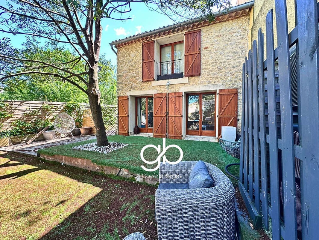 Maison en pierre avec jardin et piscine   saint-vincent-de-barbeyrargues   pic saint-loup - photo 14