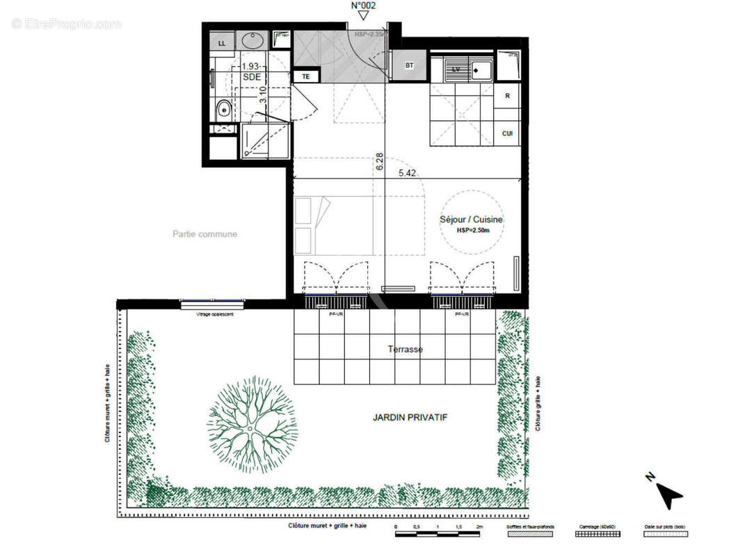 Studio de 35.95 m² - Saint-Germain-en-Laye - photo 2