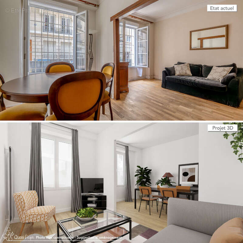Appartement à PARIS-17E