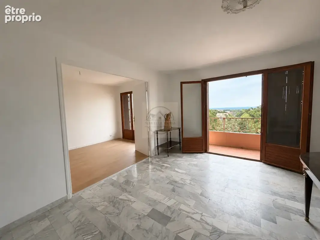 Appartement T4 traversant avec 2 terrasses et cave   Borgo - photo 1