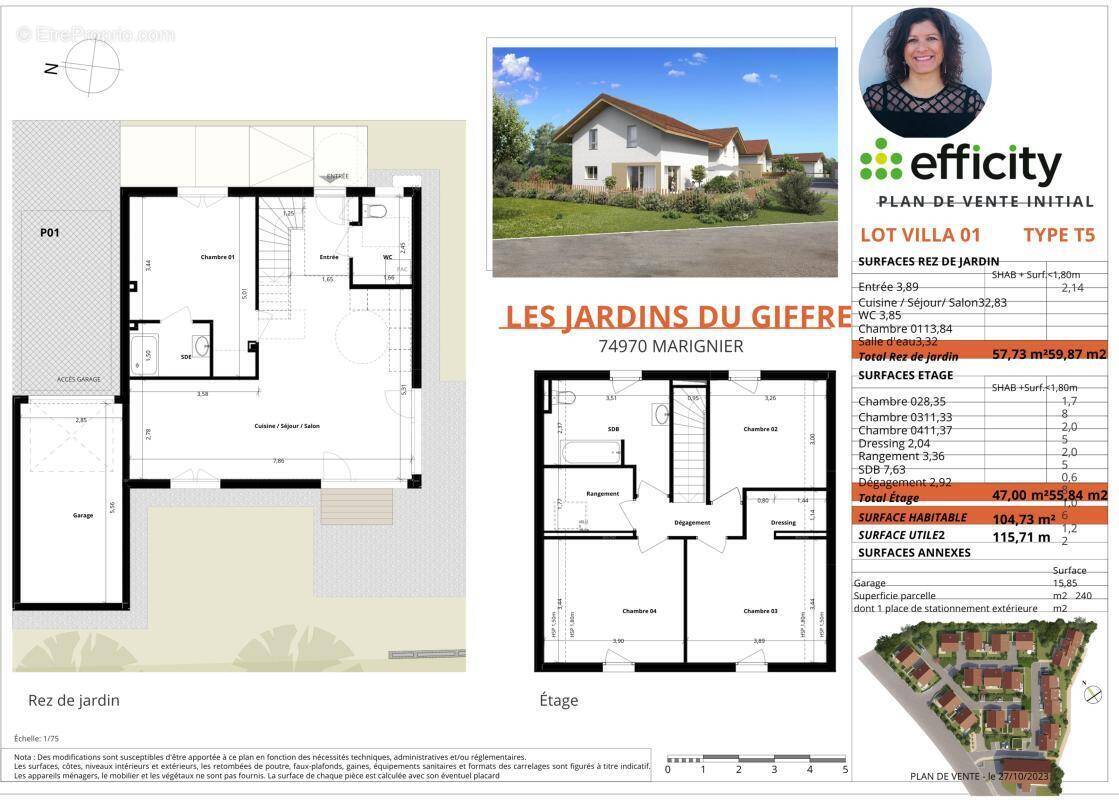 Maison à MARIGNIER