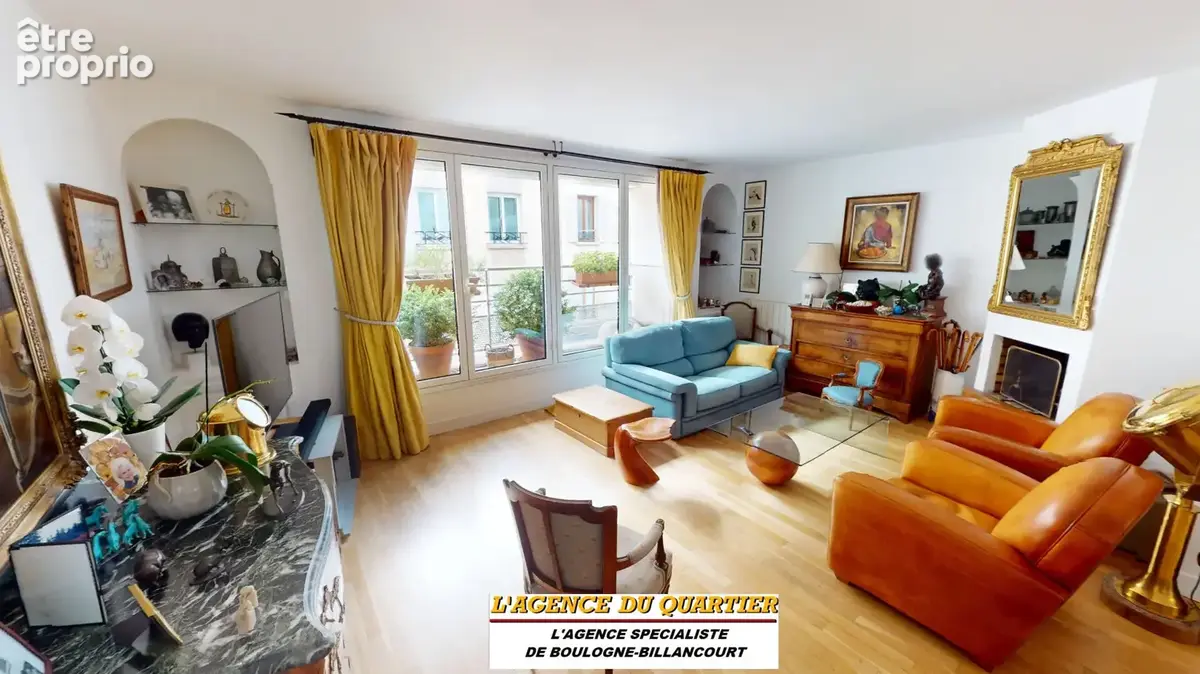 Photo Appartement à Boulogne-Billancourt au prix de 1 195 000€
