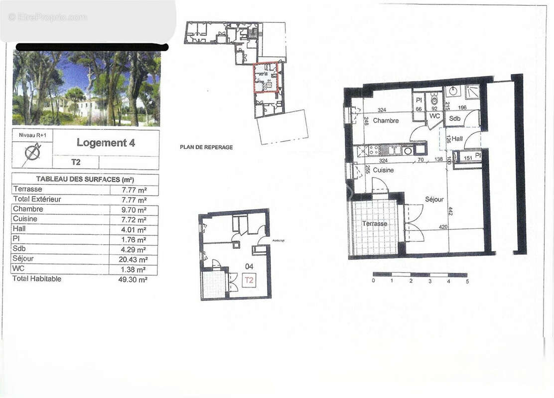 Appartement à CASTRIES