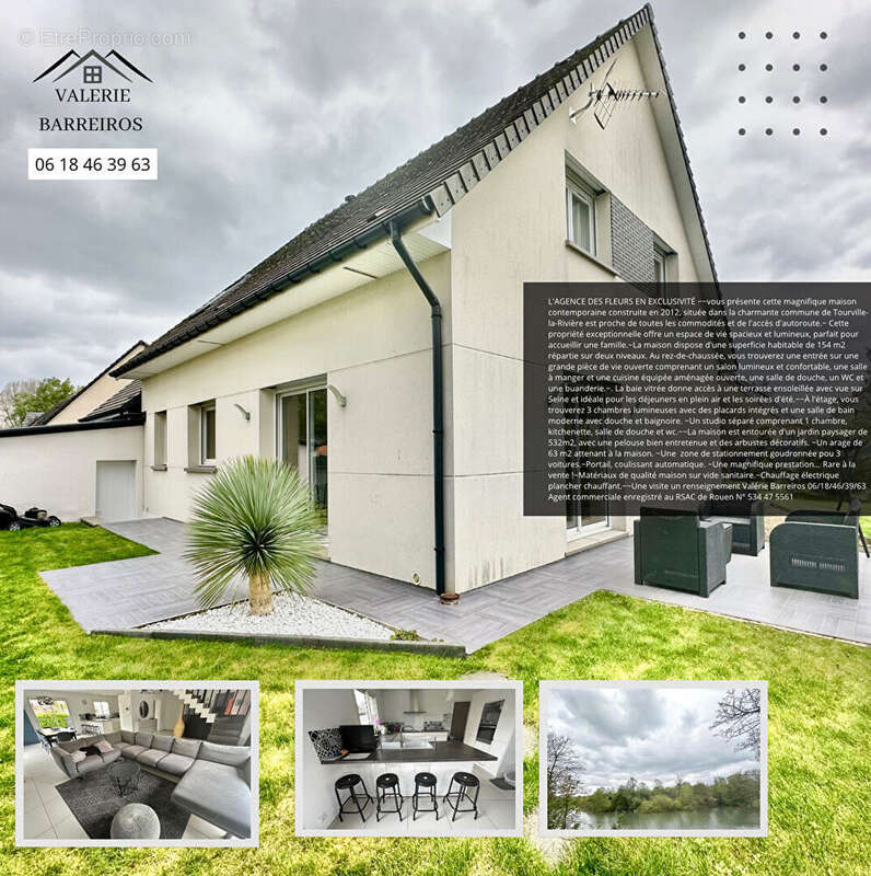 Maison à TOURVILLE-LA-RIVIERE