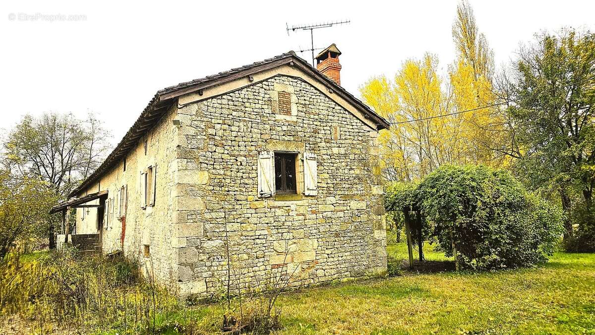 Maison et moulin, piscine sur grand terrain - photo 15