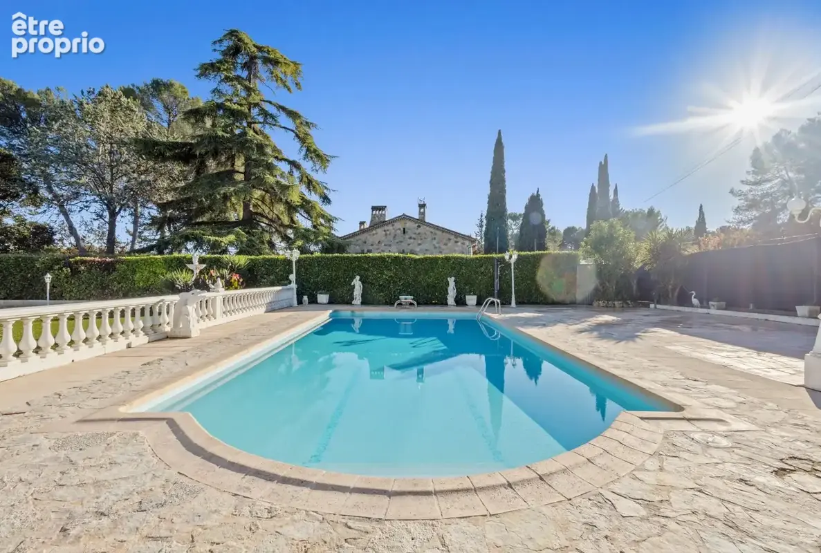 Mougins : villa 4 ch - piscine et magnifique terrain paysagé - photo 15