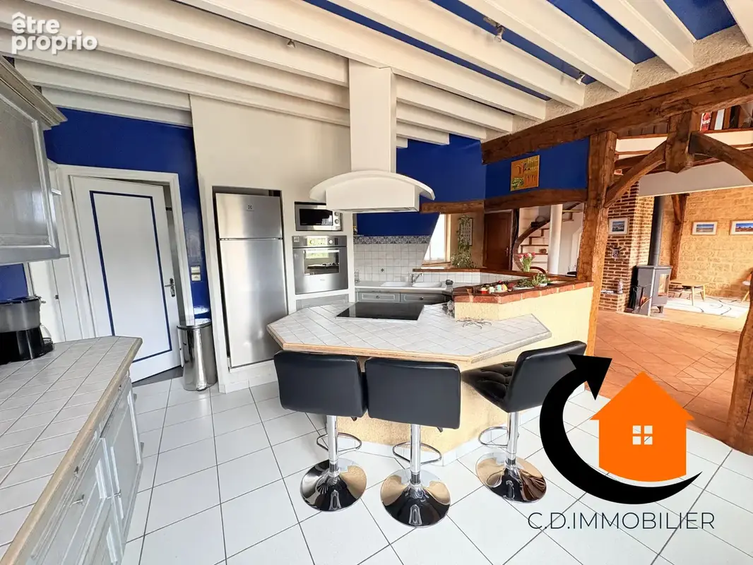 Magnifique longère en ardoise de 150 m2 avec piscine chauffée à MITTAINVILLIERS ! - photo 3