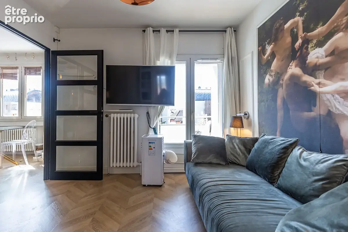 Agence immobiliere laforet - exclusivite - "sauge" - annecy - appartement traversant t3 de 57,26m² - balcon - cave - garage - photo 4