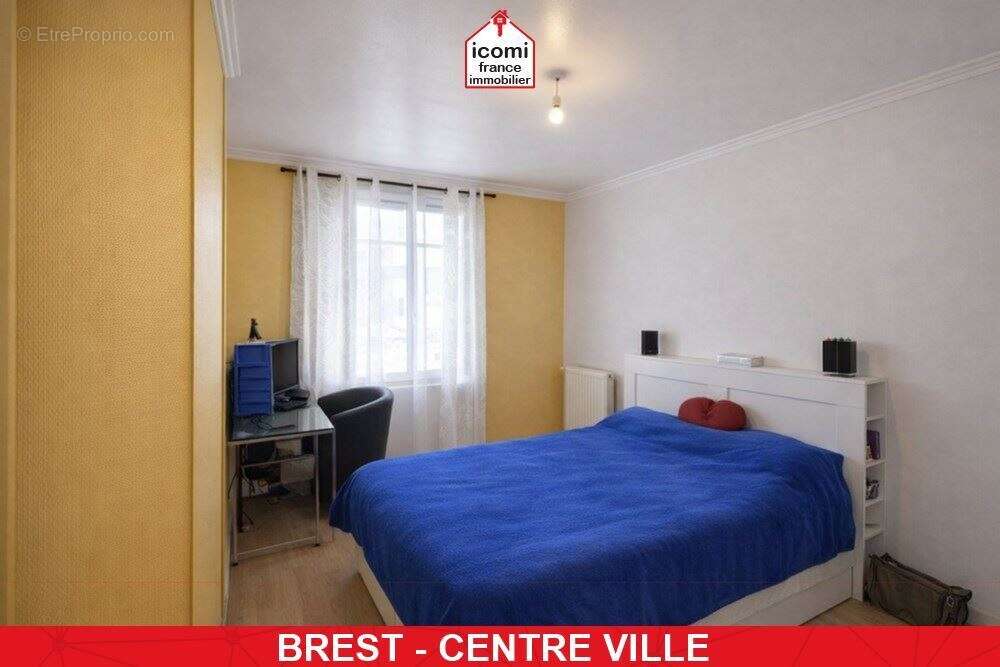 Finistere - brest (29200) - a vendre - appartement - t3  - vue degagee - balconnet - idealement situe - 3eme et dernier etage - photo 5
