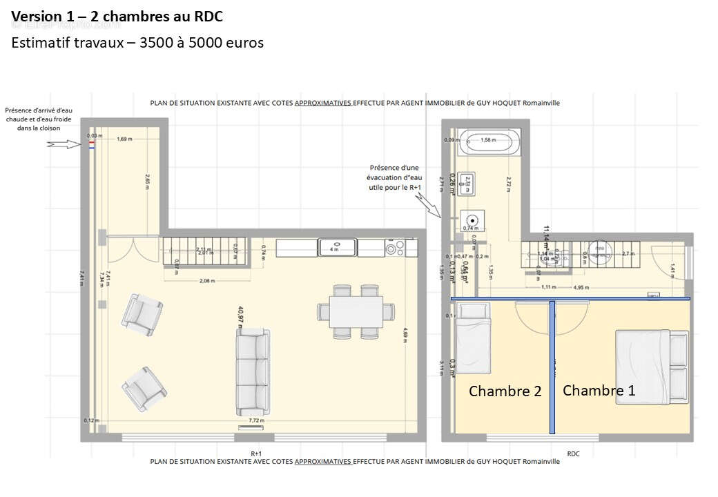 Appartement à LES LILAS
