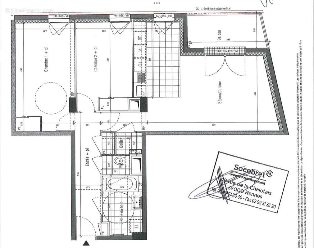Appartement à RENNES