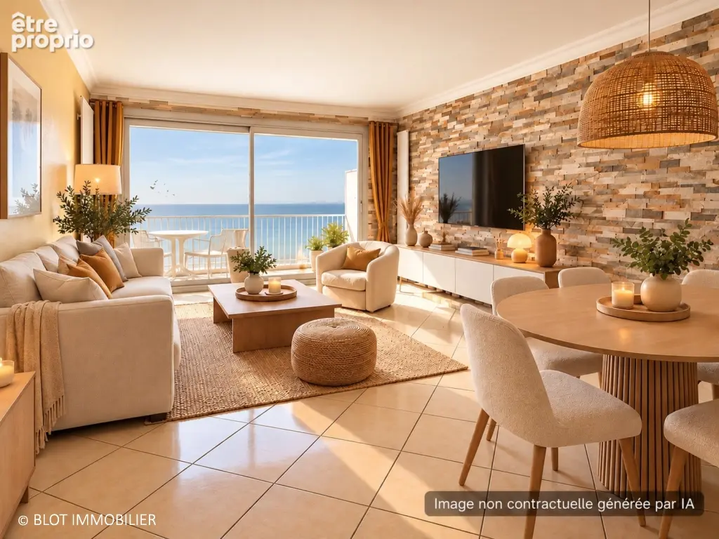 Appartement 3 pièces 64 m² à vendre à La Baule-Escoublac (44500) - photo 1