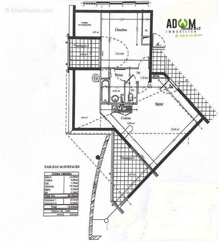 Appartement à SAINT-PAUL