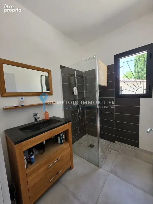 Dépt Hérault (34) - Saint André de Sangonis - À vendre - Villa T4, 105m2, terrain 1017 m2, terrasse, garage - photo 9