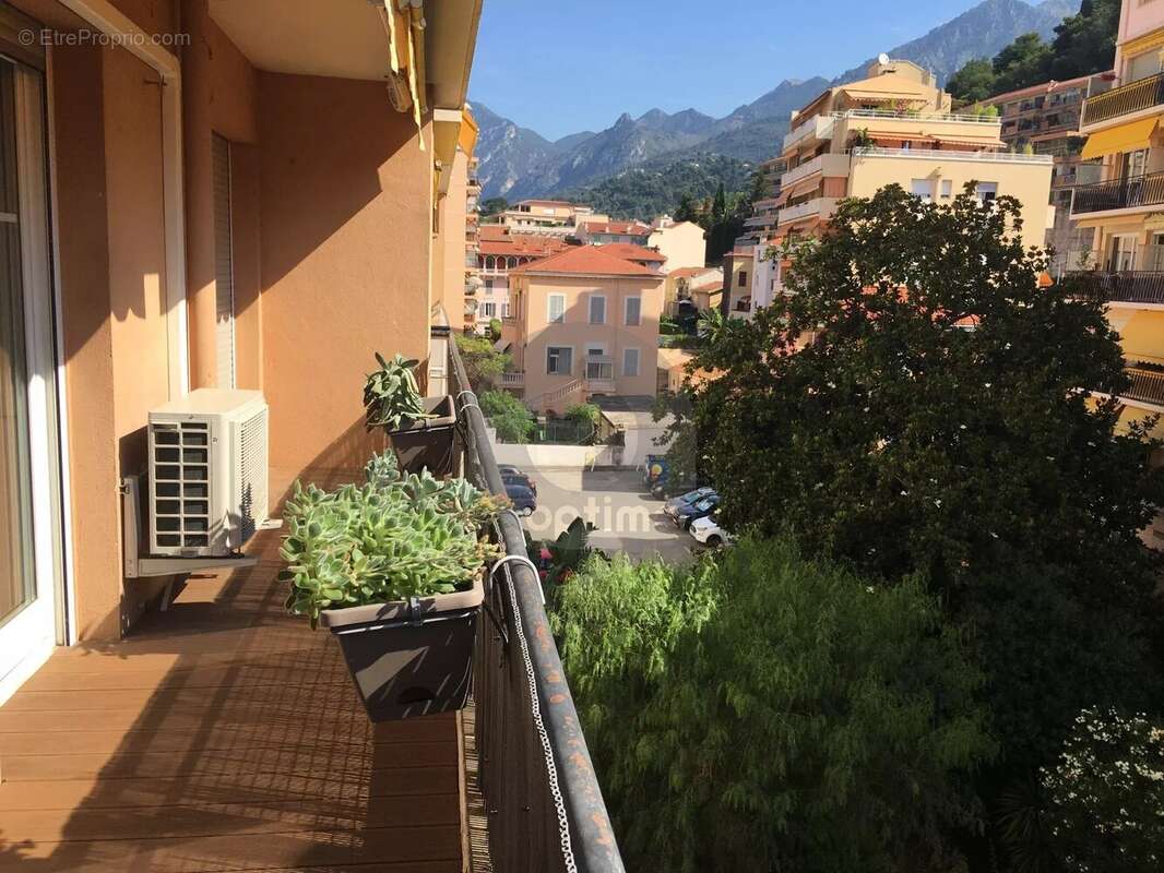Menton 3 pièces terrasse vue dégagée proche centre - photo 6