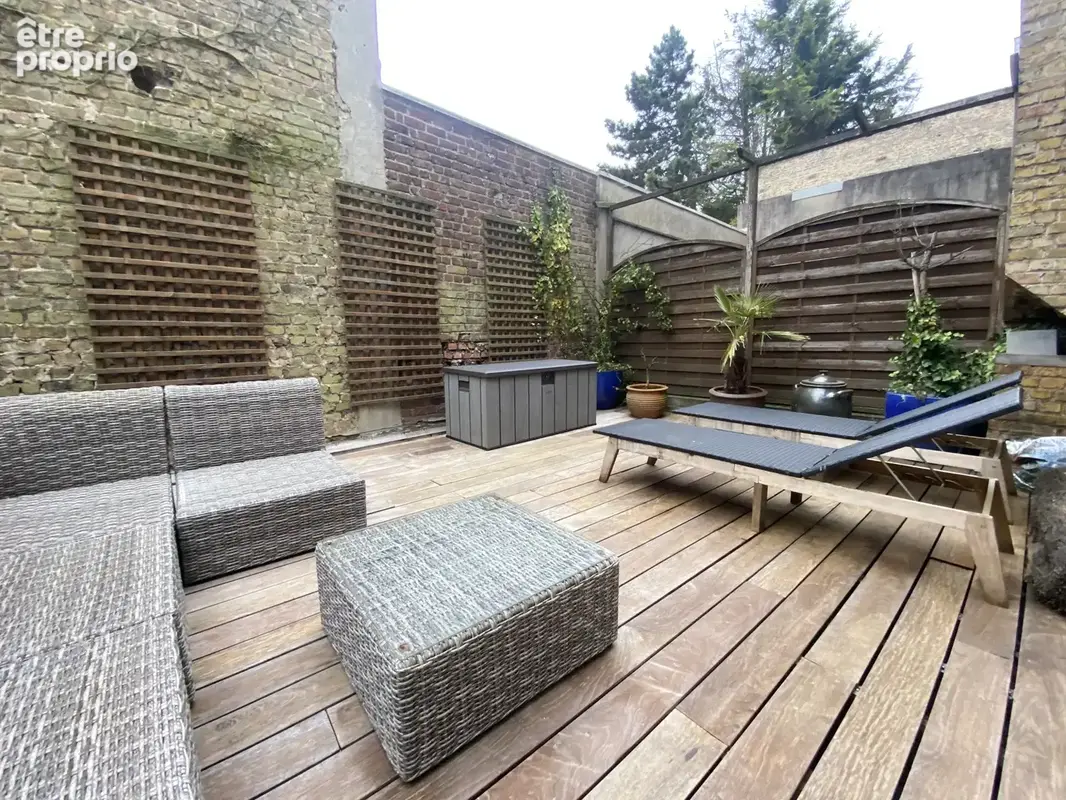 Dunkerque ultra centre: maison de ville de 160m2, cachet et modernité, terrasse sud, suite parentale. - photo 10