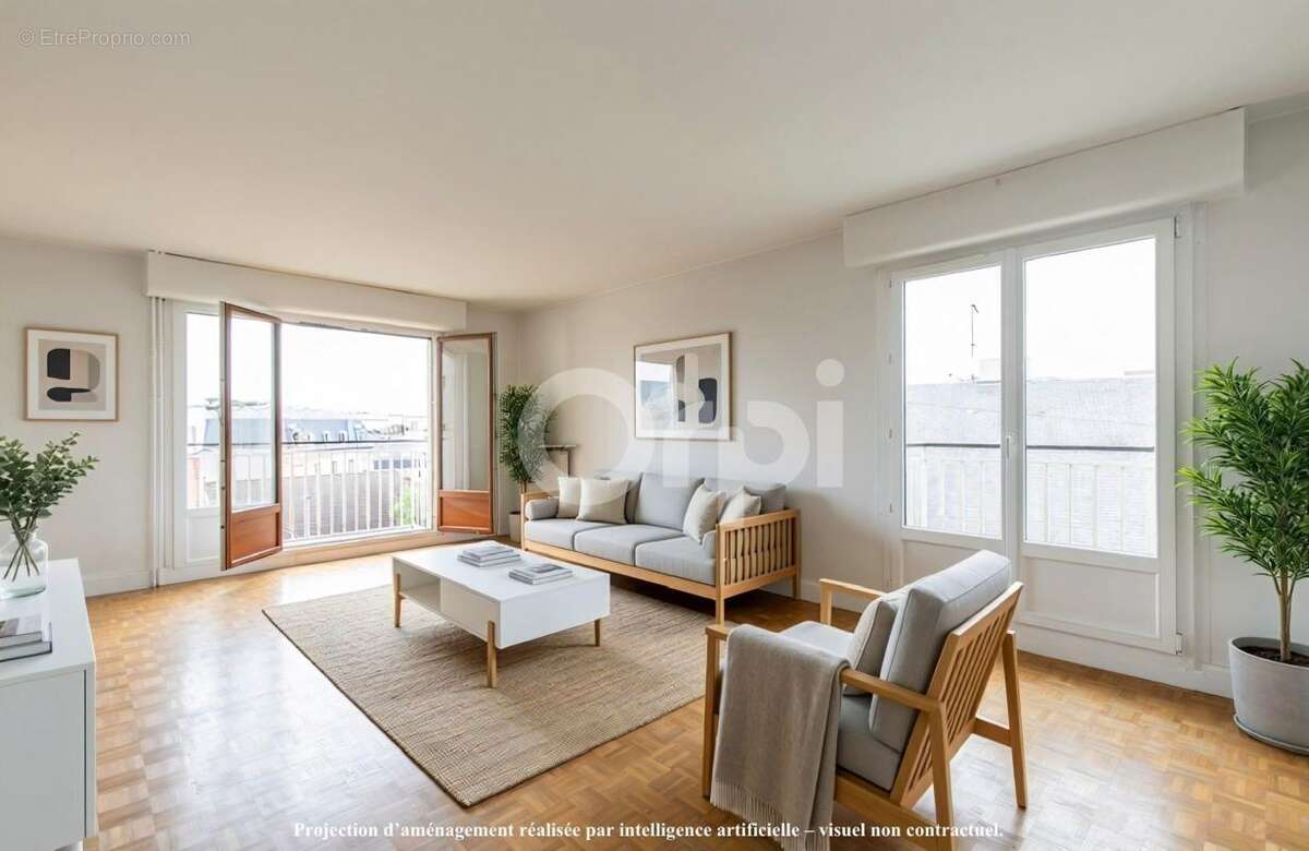 5 pièces de 111 m² – RER A Nogent-sur-Marne 5 min – Balcons – Proche Bois de Vincennes - photo 2