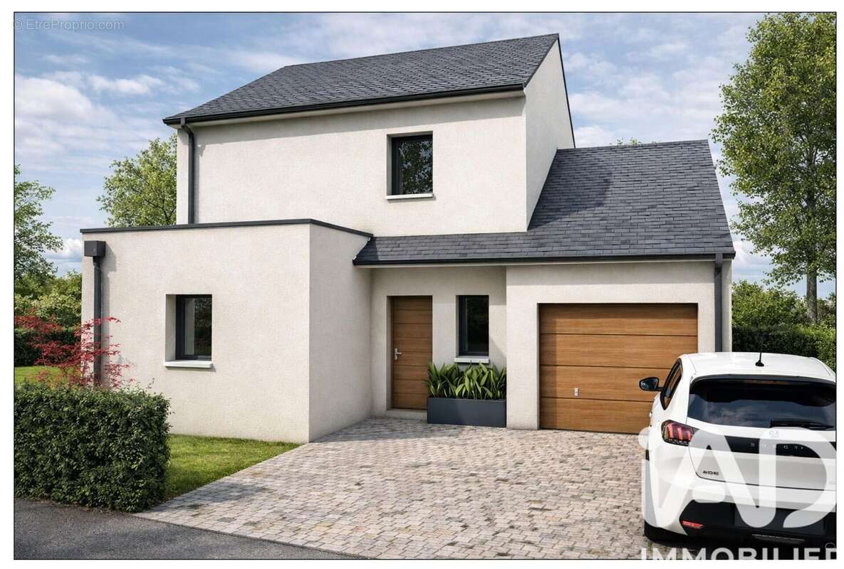 Terrain 458 m² à Avrille  - photo 2