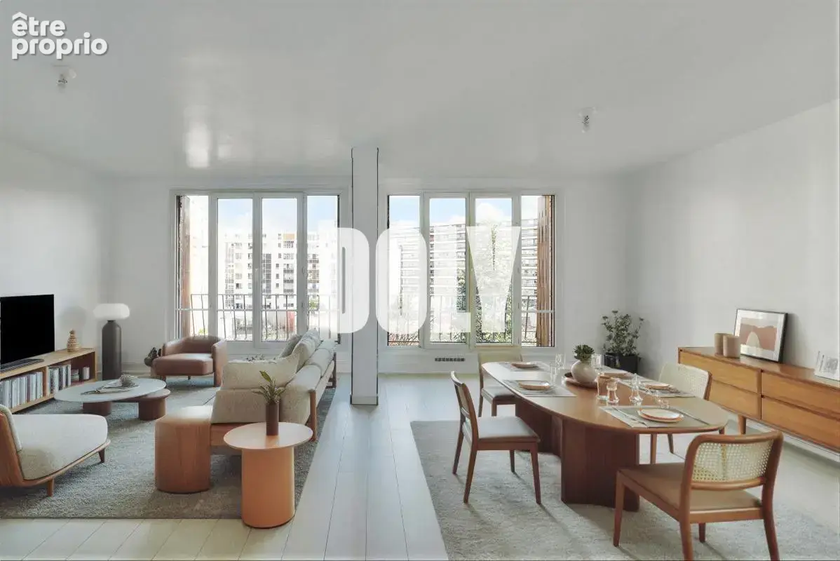 Appartement 3 pièces 63 m² · à Paris-16e · 63 m² · 588 000 €