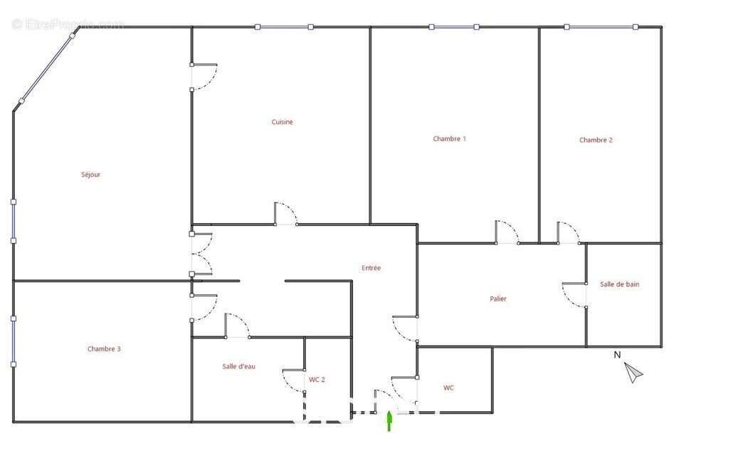 Appartement à PARIS-16E