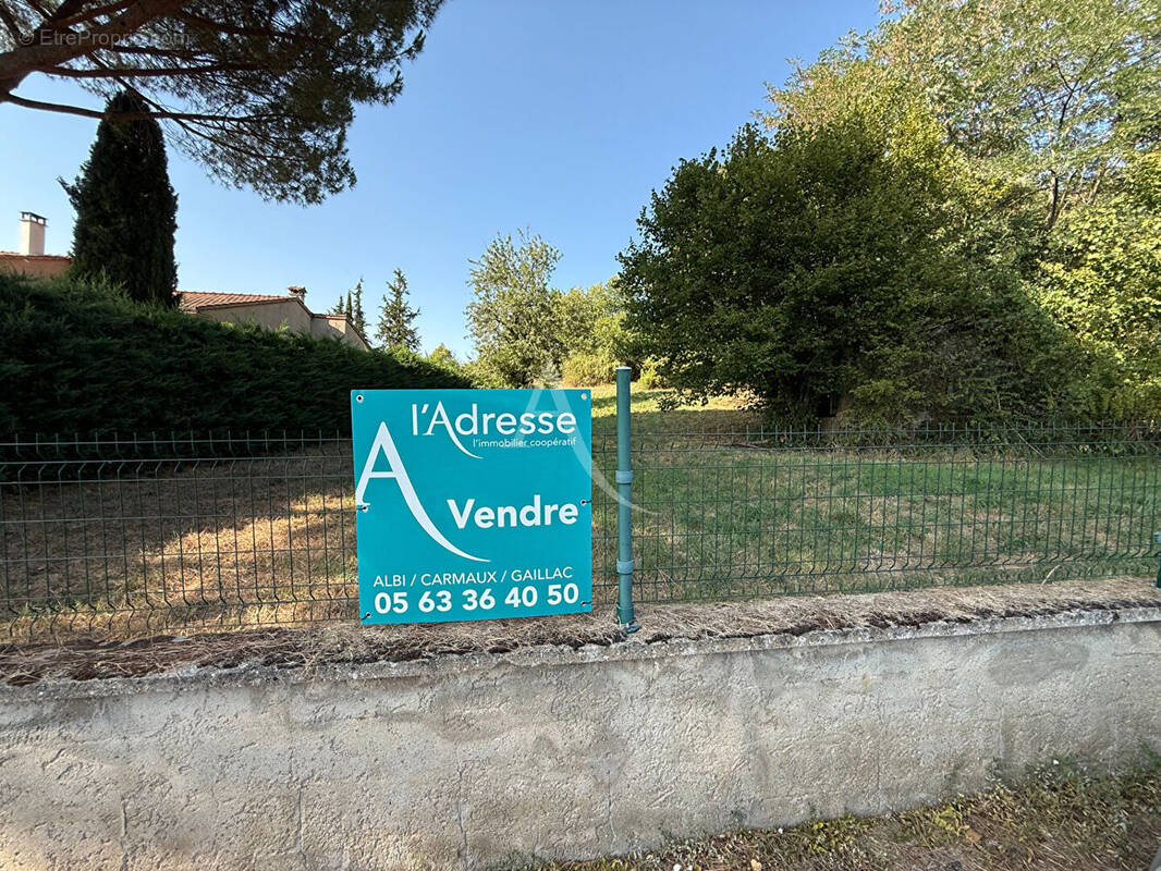 Terrain à CARMAUX