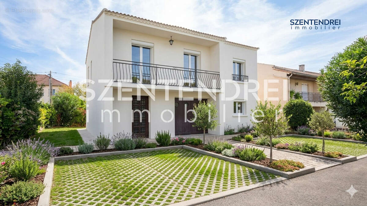 Image générée par l'IA - Maison à LUNEL