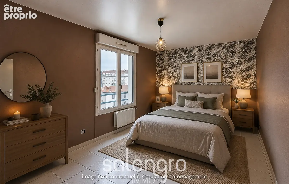 Appartement 58 m² à Villeurbanne  - photo 9